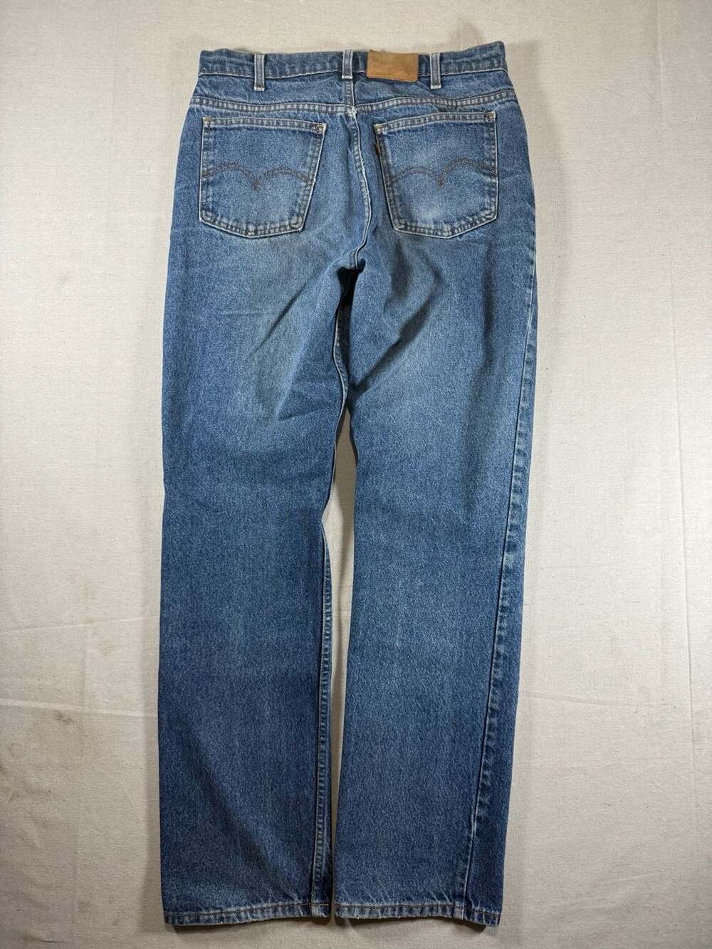 Vintage Levi's 619 Orange Tab Straight Leg Jeans 1980s 34x34